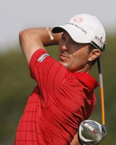 Mike Weir tees off at the 12th hole during the first round of the 2009 PGA Championship golf tournament at Hazeltine National Golf Club<br />Photo credit: Eric Miller/REUTERS Mike WeMike Weir tees off at the 12th hole during the first round of the 2009 PGA Championship golf tournament at Hazeltine National Golf Club<br />Photo credit: Eric Miller/REUTERSir