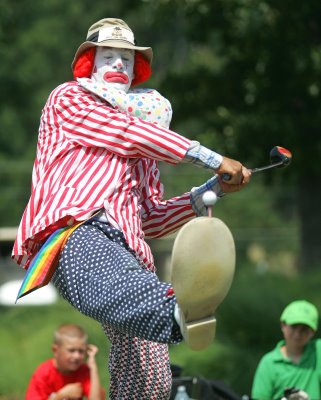 Image from:  http://tankedpodcast.com/tanked-home/2011/9/2/tanked-169-clown-golfing.html