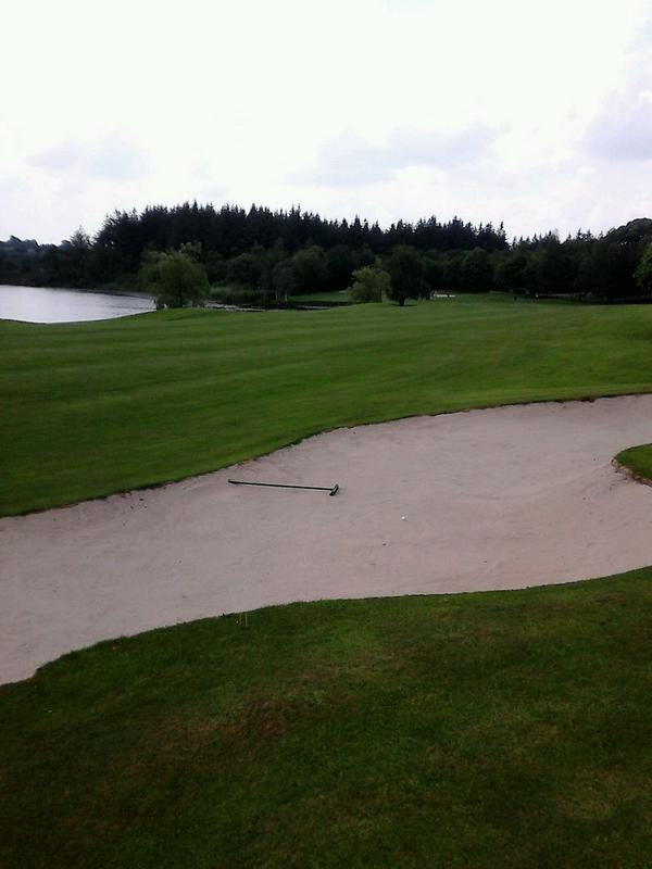 Pactrick Mc Laughlin - 2nd shot lay up from bunker at 13th