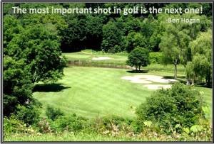 Important Golf Shot Ben Hogan