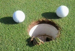 Frog 2 golf balls