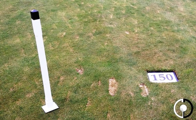 150 yard Marker