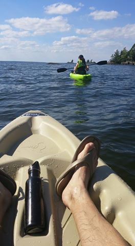 kayaking